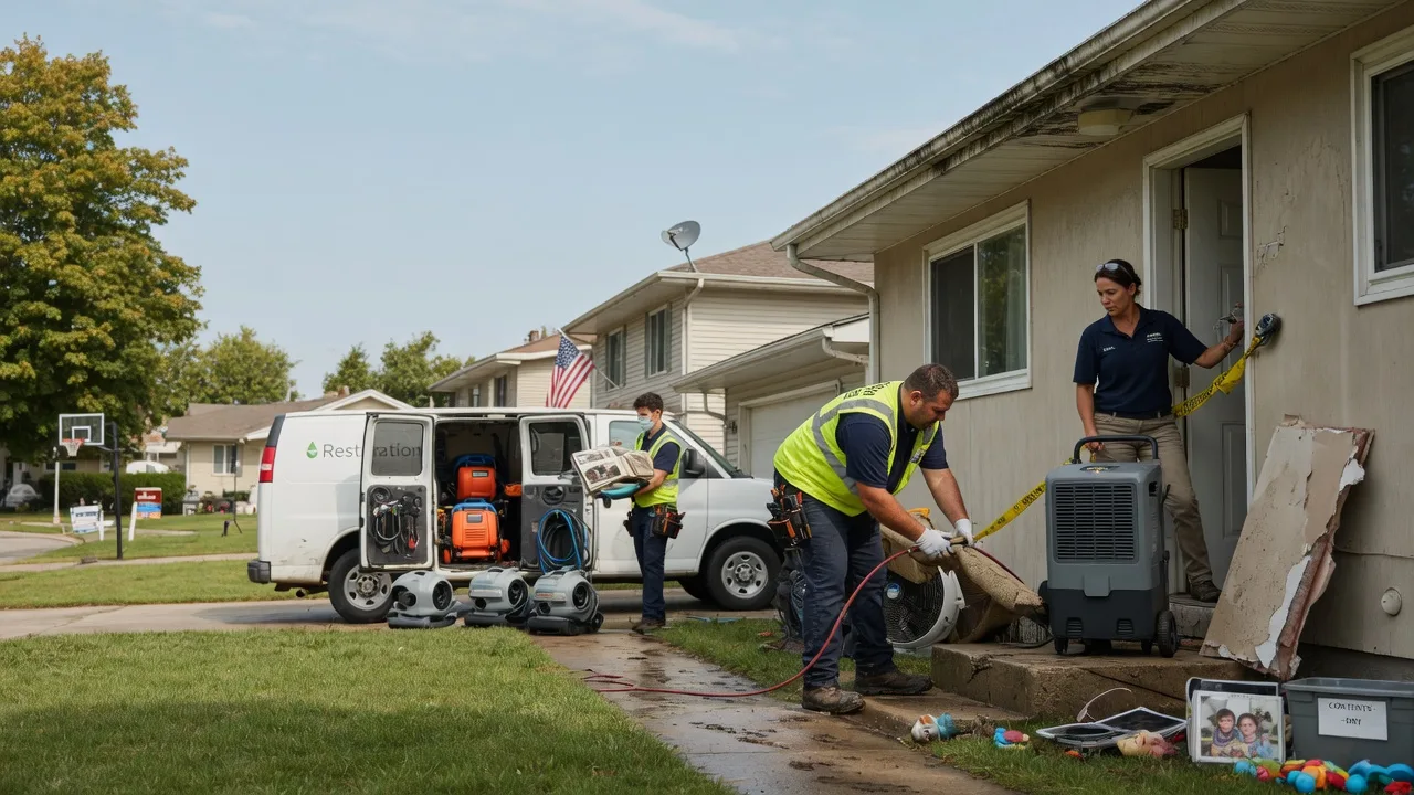 Water Damage Restoration in Lemont, PA near me